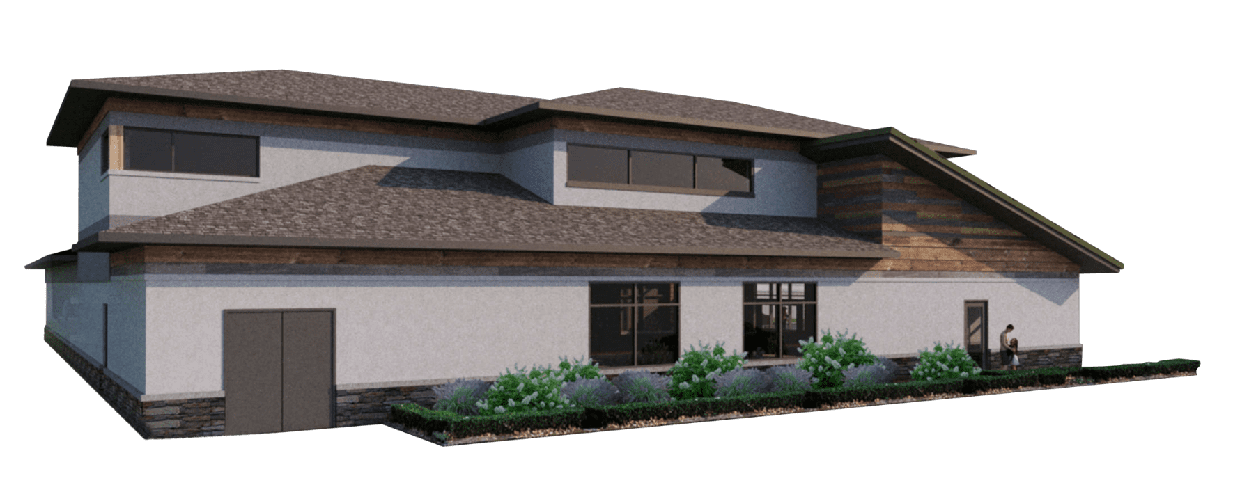 Rendering of a residential home